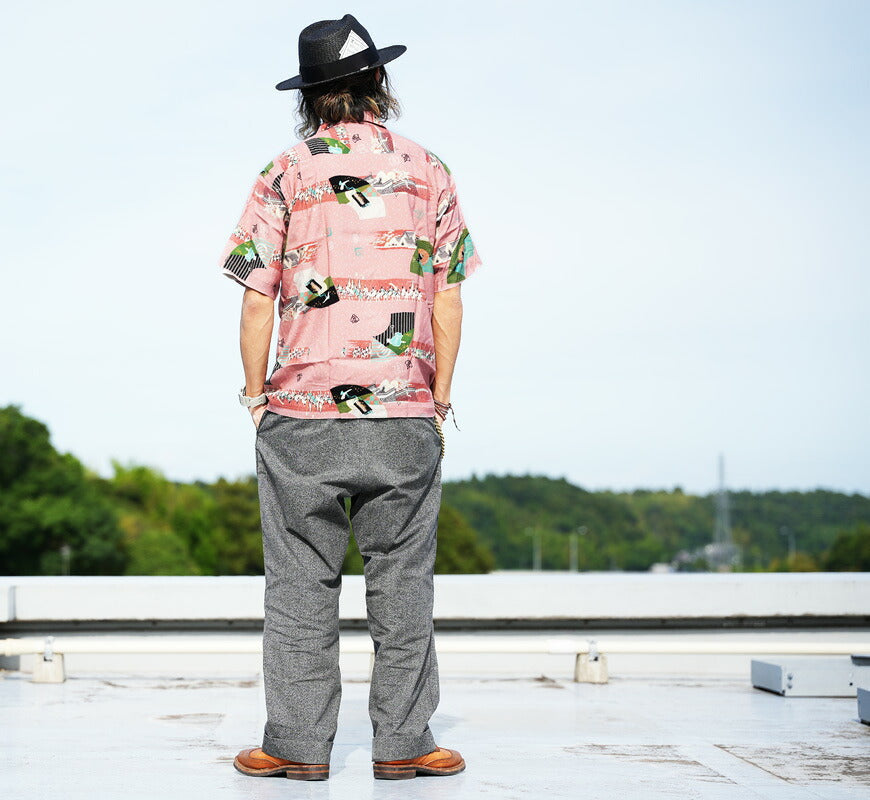 サンサーフ SUN SURF スペシャルエディション 半袖 レーヨン羽二重 アロハシャツ “SANKIN KOTAI”  BETTY HIGGINS SS39675 【2026年春夏新作】