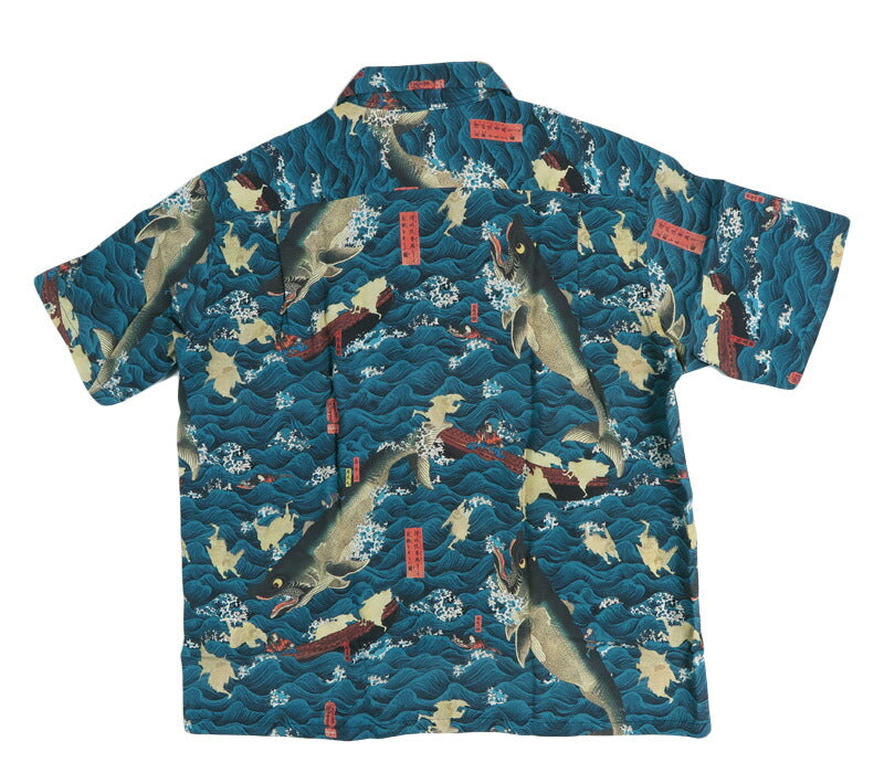 サンサーフ SUN SURF 半袖 レーヨンフジエット ハワイアンシャツ SUN SURF × 歌川国芳 SPECIAL EDITION “讃岐院眷属をして為朝をすくふ図” SS39742 【2026年春夏新作】