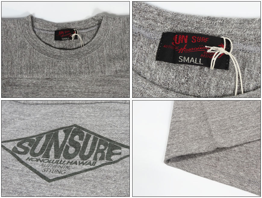 サンサーフ SUN SURF 七分袖 スラブヤーンTシャツ
