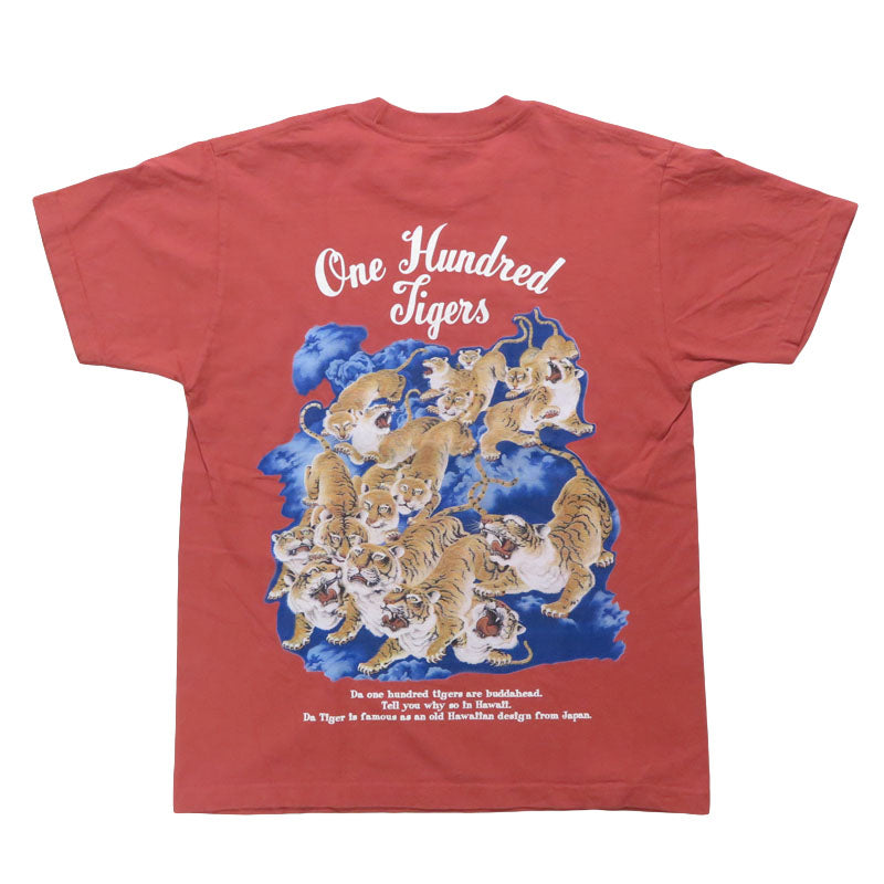 サンサーフ SUN SURF 半袖 プリント Tシャツ 百虎 “ONE HUNDRED TIGERS”  SS79162【2025年春夏新作】