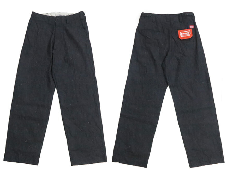 サムライジーンズSAMURAIJEANSジーンズ13ozへリンボンワイドトラウザーズSWC600C-HBII【2025年秋冬新作】