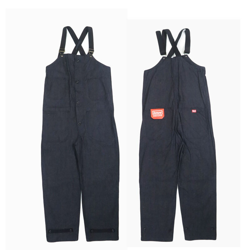 サムライジーンズ SAMURAI JEANS Overall Fischgrät Deckhose SWC605DP-HB2