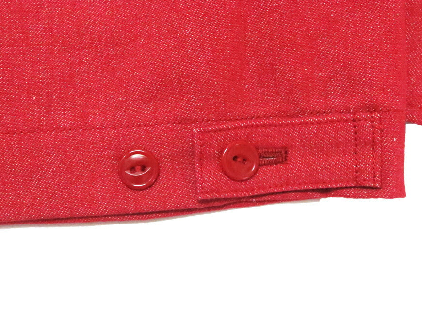 サムライジーンズ SAMURAI JEANS SWCJK25 Bestickte Swing-Top Denim Jacke