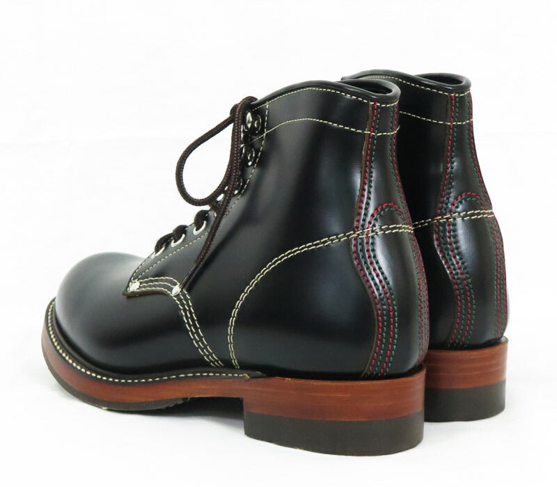 ทอยส์แมคคอย TOYS McCOY รองเท้าบูททำงานหนังแก้ว รุ่นเซอร์เวเยอร์ สีดำ WORK BOOTS SURVEYOR BLACK รุ่น TMA2001