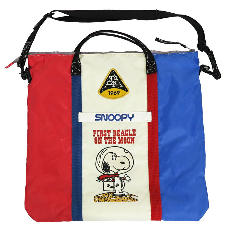 トイズマッコイ TOYS McCOY ナイロン ヘルメットバッグ SNOOPY スヌーピー FIRST BEAGLE ON THE MOON TMA2411