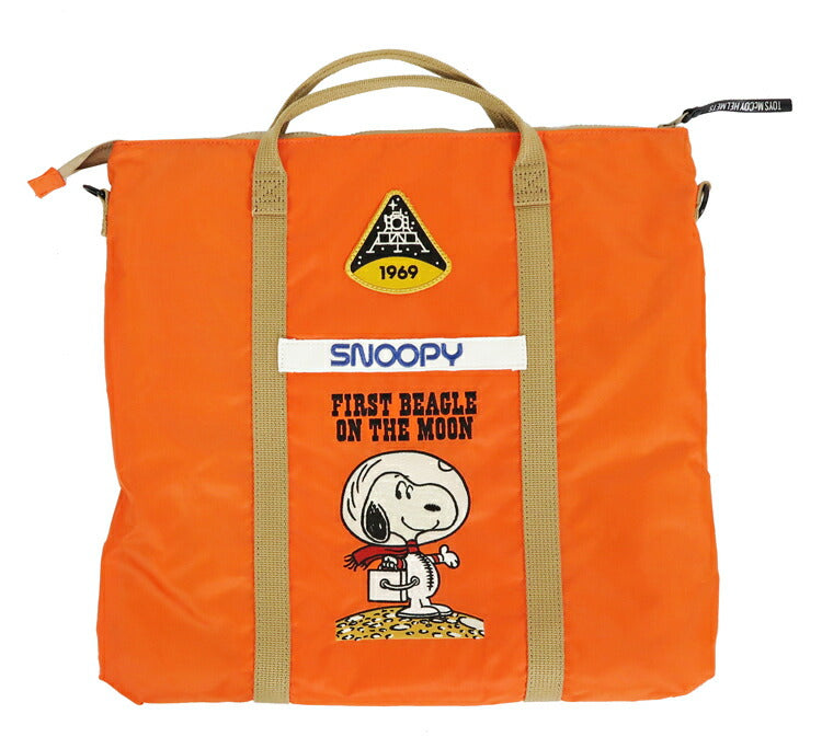 トイズマッコイ TOYS McCOY ナイロン ヘルメットバッグ SNOOPY スヌーピー FIRST BEAGLE ON THE MOON TMA2411