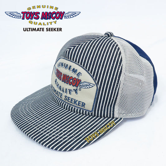 トイズマッコイ TOYS McCOY Hut Mesh Cap Logo HICKORY Hickory „TOYS McCOY“ TMA2413