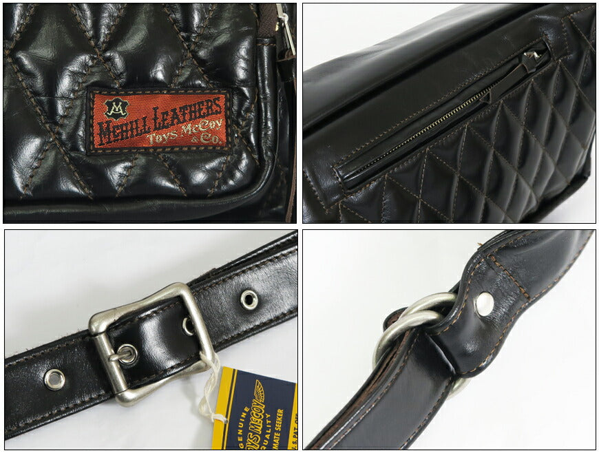 Toys McCoy TOYS McCOY Dual Blade Horsehide Bodybag Max Pferdeleder DUAL BLADE BAG MAX TMA2421
