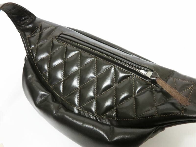 トイズマッコイ TOYS McCOY ホースハイド レザー デュアルブレード パッデッド バッグ  馬革 DUAL BLADE "PADDED" BAG ウエストバッグ ボディバッグ TMA2422