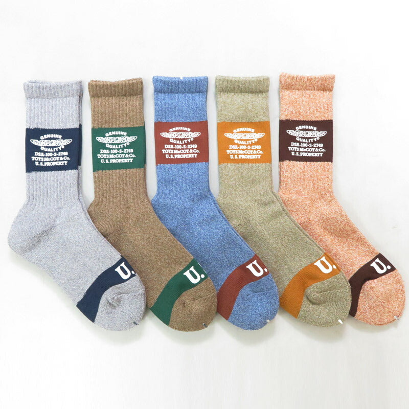 トイズマッコイ TOYSMcCOY Socken CUSHION SOLE SOCKS „TOYS McCOY & CO“ TMA2517
