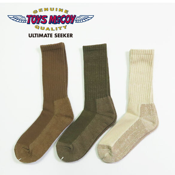 トイズマッコイ TOYSMcCOY 靴袜 3双装 袜子 3-PACK 靴袜 TMA2518