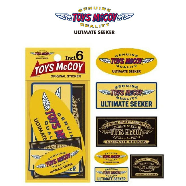 토이즈 맥코이 TOYS McCOY 오리지널 스티커 6매 세트 ORIGINAL STICKER SET Incl.6 TMA2502
