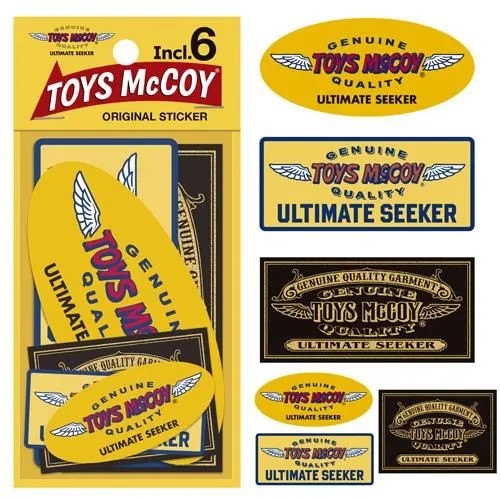토이즈 맥코이 TOYS McCOY 오리지널 스티커 6매 세트 ORIGINAL STICKER SET Incl.6 TMA2502