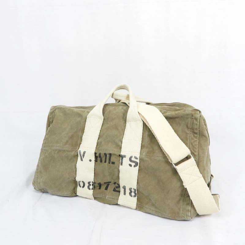 トイズマッコイ TOYS McCOY アヴィエイターキットバッグ AVIATOR'S KIT BAG "V.HILTS" CANVAS CLOTH TMA2522