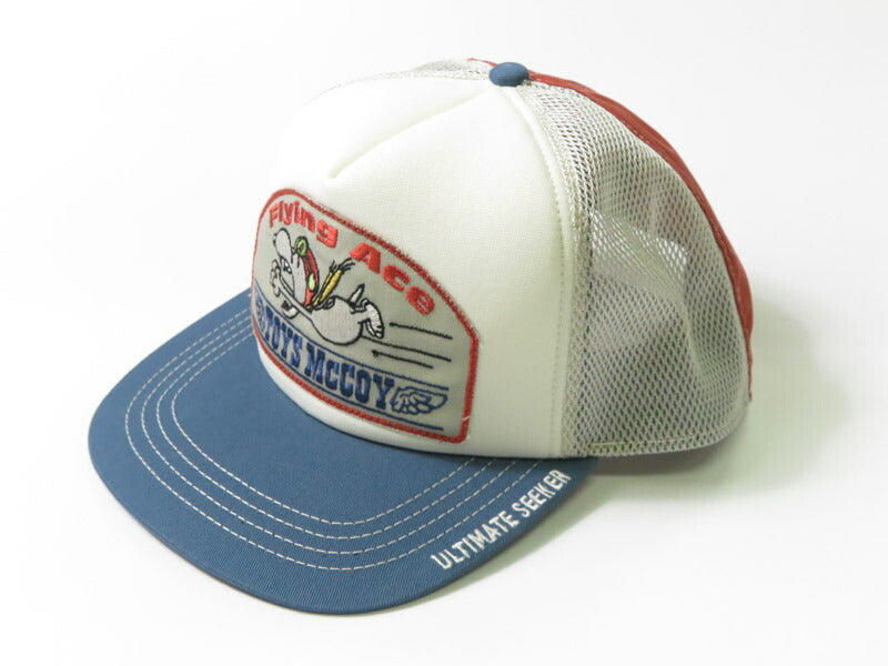 トイズマッコイ  TOYS McCOY MESH CAP　SNOOPY "FLYING ACE" メッシュキャップ 帽子 TMA2525