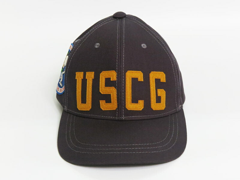토이즈 맥코이 TOYS McCOY 코튼 헤링본 캡 스누피 SNOOPY "U.S.C.G." 모자 TMA2526