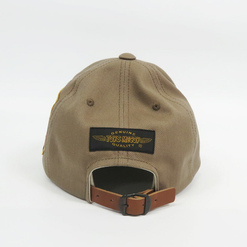 トイズマッコイ TOYS McCOY コットンヘリンボーン キャップ MILITARY COTTON HERRINGBONE CAP
