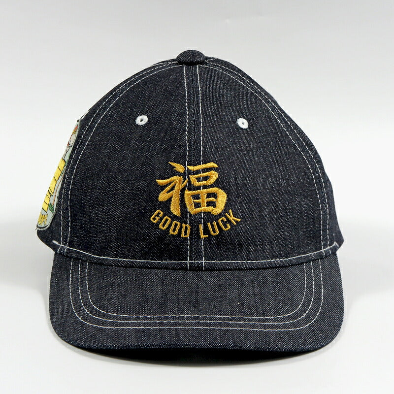トイズマッコイ TOYS McCOY スヌーピーデニム キャップ 10oz DENIM CAP SNOOPY RED BARON
