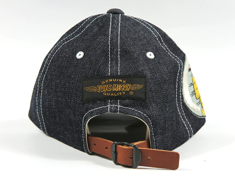 トイズマッコイ TOYS McCOY スヌーピーデニム キャップ 10oz DENIM CAP SNOOPY RED BARON