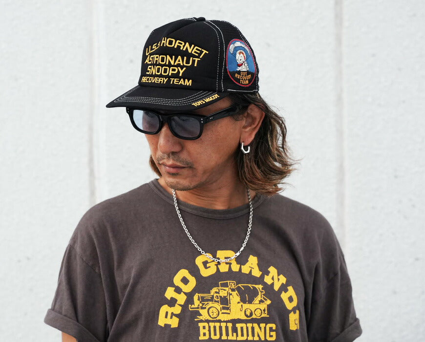 トイズマッコイ TOYS McCOY スヌーピー メッシュキャップ MESH CAP SNOOPY "UDT RECOVERY TEAM" TMA2624 【2026年秋冬新作】