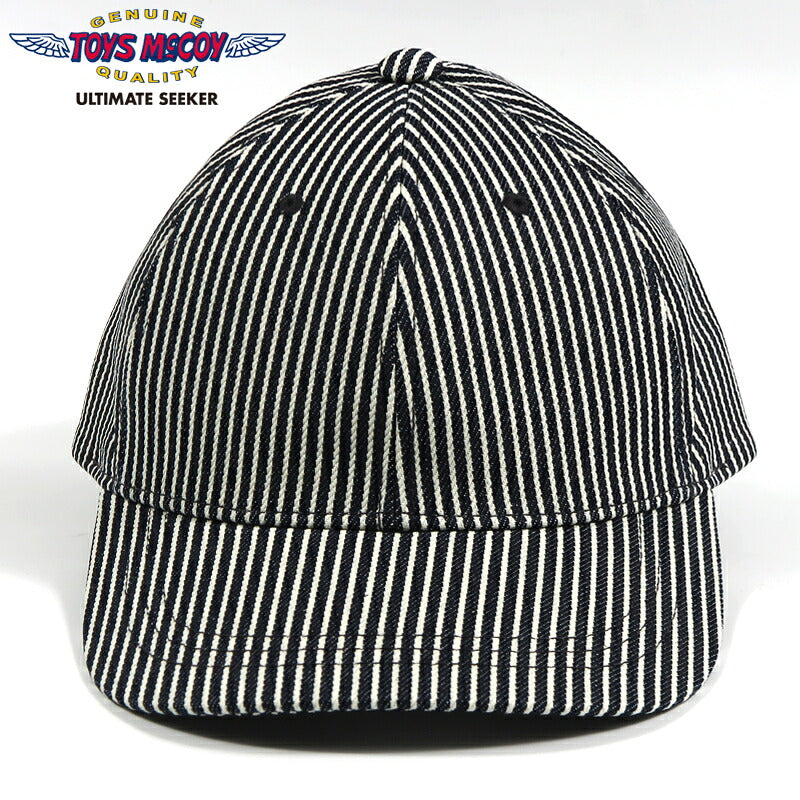 トイズマッコイ TOYS McCOY ヒッコリーストライプ キャップ COTTON HICKORY STRIPED CAP 【2026年秋冬新作】