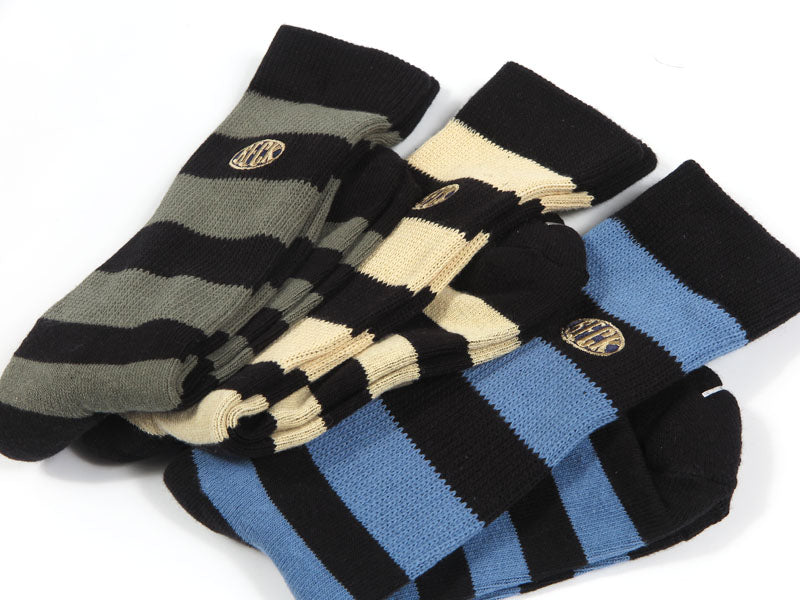 トイズマッコイ TOYSMcCOY ブーツソックス 3足セット 靴下 3-PACK BORDERED BOOTS SOCKS TMA2634【2026年秋冬新作】