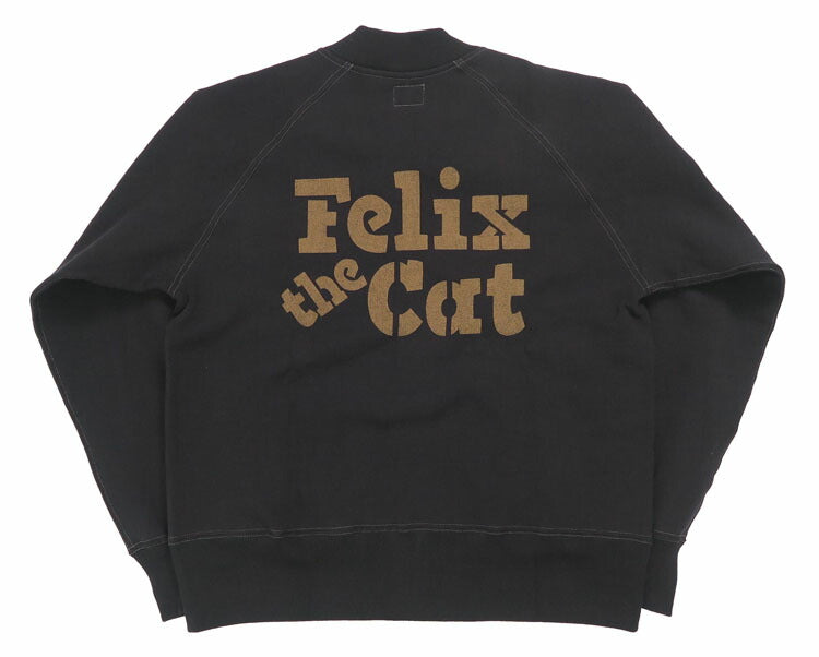 トイズマッコイ TOYS McCOY 長袖 スウェット ジップアップ ヘビーウェイト C-2 FELIX THE CAT フィリックス "1919" TMC2450