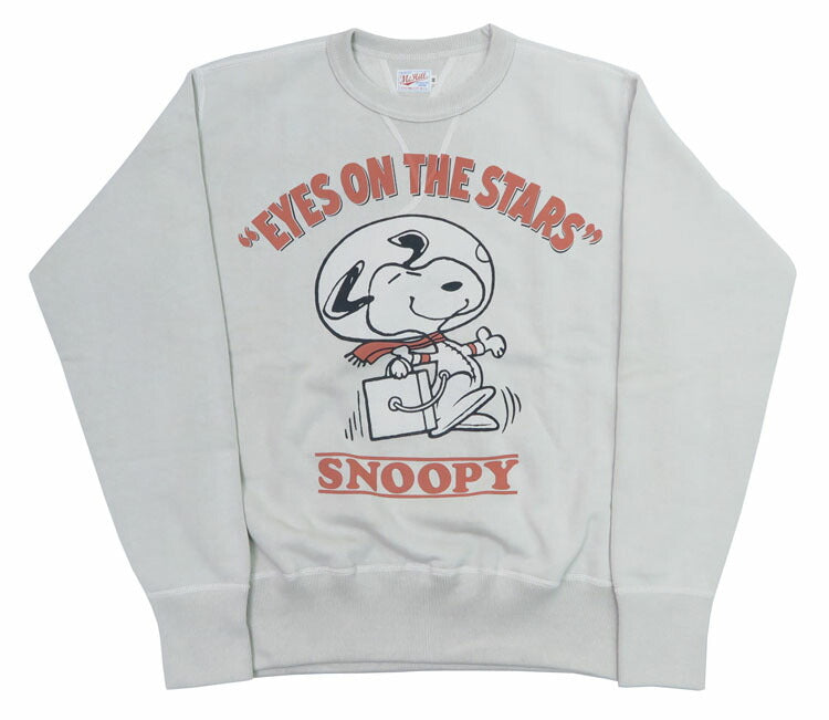 トイズマッコイ TOYS McCOY 長袖 プリント クルーネック スウェット SNOOPY スヌーピー "EYES ON THE STARS" TMC2456