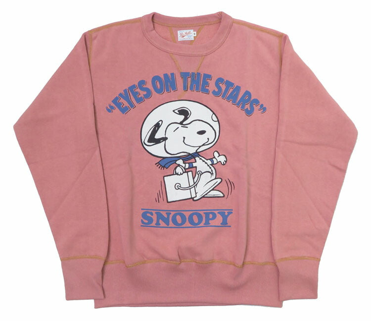 トイズマッコイ TOYS McCOY 長袖 プリント クルーネック スウェット SNOOPY スヌーピー "EYES ON THE STARS" TMC2456