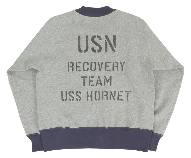 トイズマッコイ TOYS McCOY 長袖 スウェット ジップアップ ヘビーウェイト C-2 SNOOPY スヌーピー "ASTRONAUT RECOVERY TEAM" TMC2457