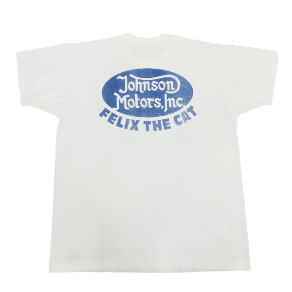 トイズマッコイTOYSMcCOY เสื้อยืดแขนสั้น FELEX THE CAT ฟิลิกซ์ " JOHNSON MOTORS " TMC2502【 】