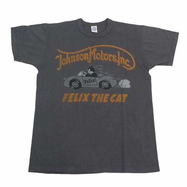 トイズマッコイTOYSMcCOY เสื้อยืดแขนสั้น FELEX THE CAT ฟิลิกซ์ " JOHNSON MOTORS " TMC2502【 】