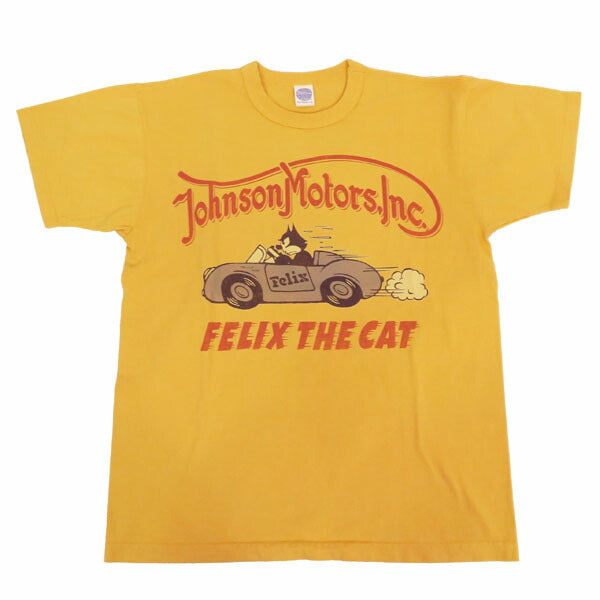 トイズマッコイTOYSMcCOY เสื้อยืดแขนสั้น FELEX THE CAT ฟิลิกซ์ " JOHNSON MOTORS " TMC2502【 】