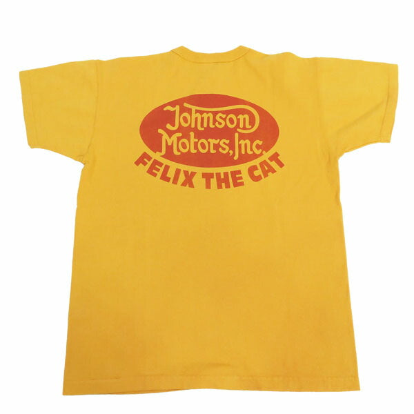 トイズマッコイTOYSMcCOY เสื้อยืดแขนสั้น FELEX THE CAT ฟิลิกซ์ " JOHNSON MOTORS " TMC2502【 】