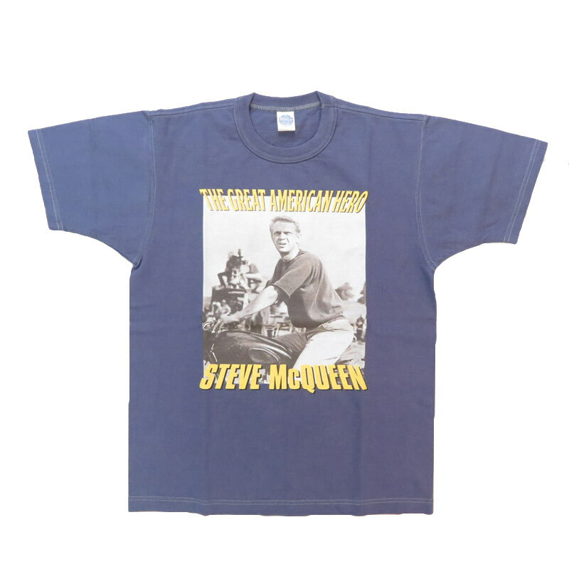 トイズマッコイ  TOYSMcCOY 半袖 TシャツS. McQUEEN TEE " THE GREAT AMERICAN HERO " マックイーン TEE TMC2505