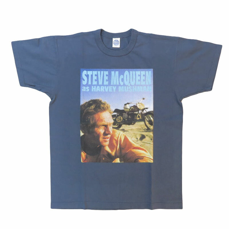 トイズマッコイ  TOYSMcCOY 半袖 Tシャツ " STEVE McQUEEN as HARVEY MUSHMAN " マックイーン TEE tmc2507