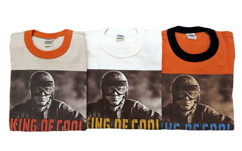 トイズマッコイ TOYS McCOY 半袖 Tシャツ S. McQUEEN™ TEE " KING OF COOL 1963 " マックイーン TEE TMC2508