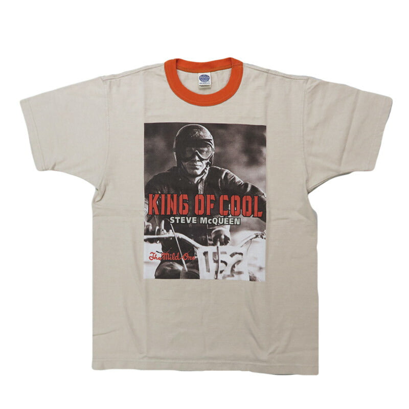 トイズマッコイ TOYS McCOY 半袖 Tシャツ S. McQUEEN™ TEE " KING OF COOL 1963 " マックイーン TEE TMC2508