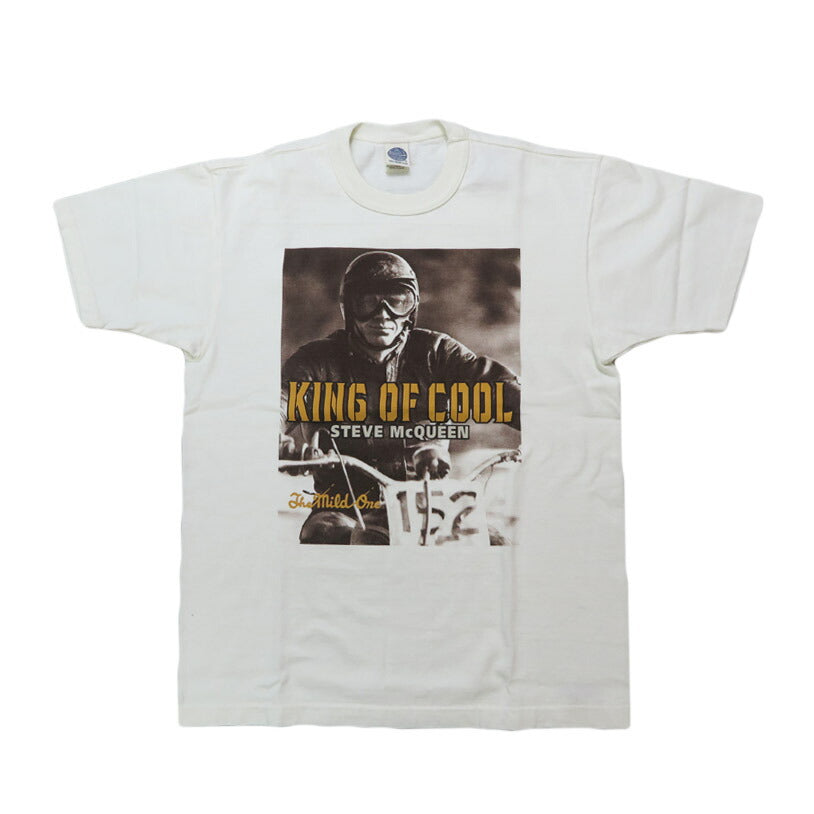 トイズマッコイ TOYS McCOY 半袖 Tシャツ S. McQUEEN™ TEE " KING OF COOL 1963 " マックイーン TEE TMC2508