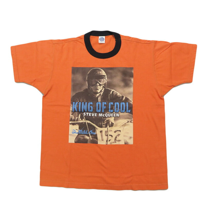 トイズマッコイ TOYS McCOY 半袖 Tシャツ S. McQUEEN™ TEE " KING OF COOL 1963 " マックイーン TEE TMC2508