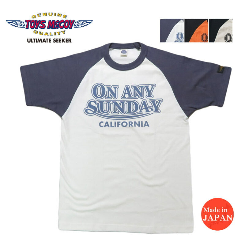 トイズマッコイ TOYS McCOY  半袖 Tシャツ ON ANY SUNDAY TEE " ON ANY SUNDAY CALIF. " TMC2511