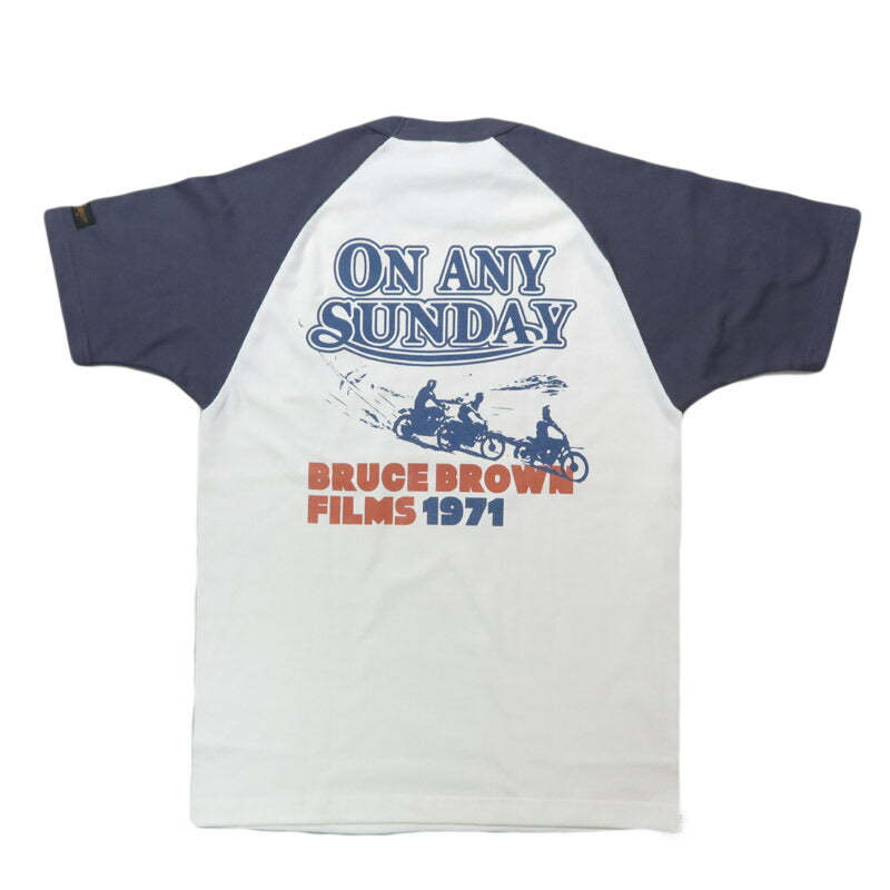 トイズマッコイ TOYS McCOY  半袖 Tシャツ ON ANY SUNDAY TEE " ON ANY SUNDAY CALIF. " TMC2511
