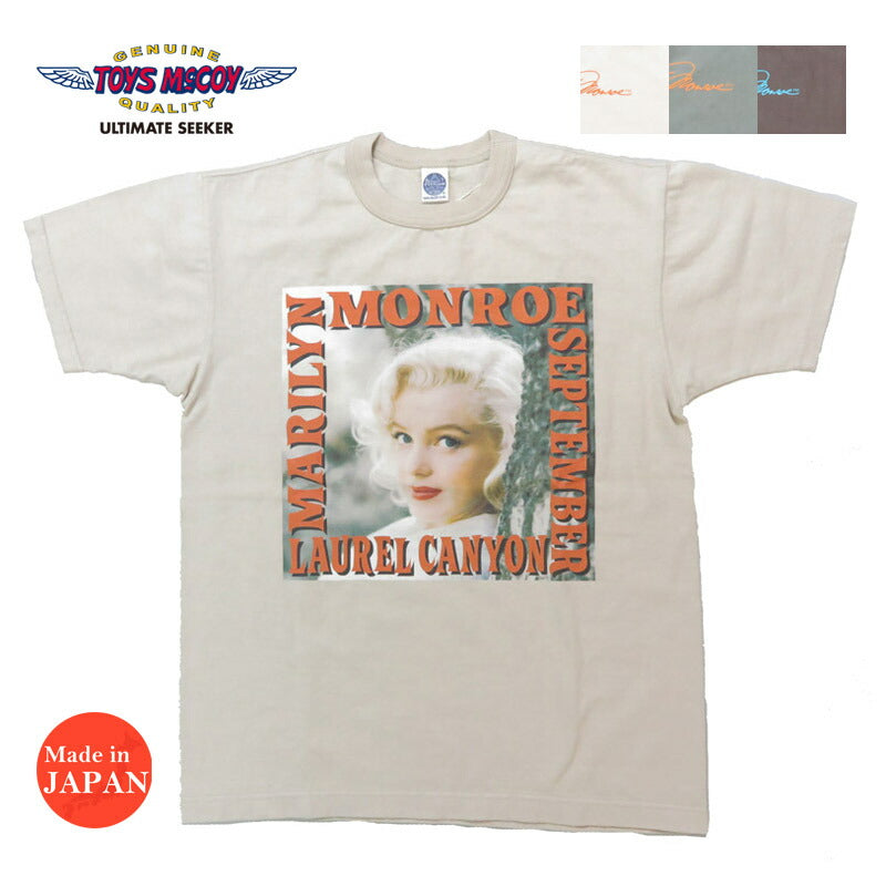 トイズマッコイTOYSMcCOY 半袖 Tシャツ MARILYN MONROE TEE マリリンモンロー  tmc2512 【2025年春夏新作】