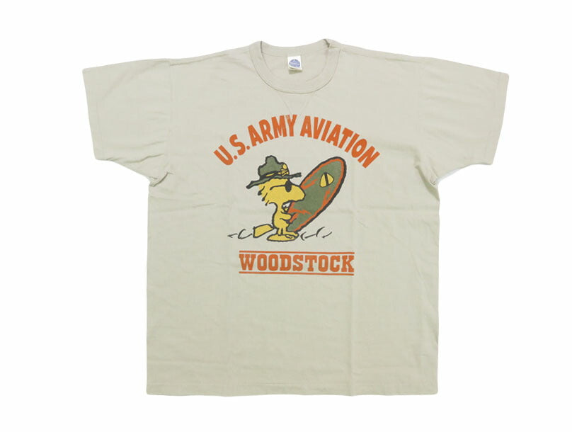 トイズマッコイ TOYSMcCOY  半袖 Tシャツ SNOOPY TEE WOODSTOCK " U.S.ARMY AVIATION " TMC2523