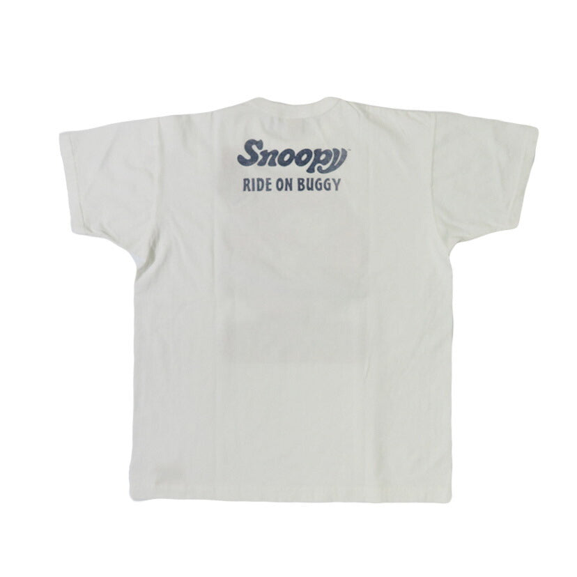 トイズマッコイ TOYSMcCOY  半袖 Tシャツ SNOOPY スヌーピー “RIDE ON BUGGY” TMC2526