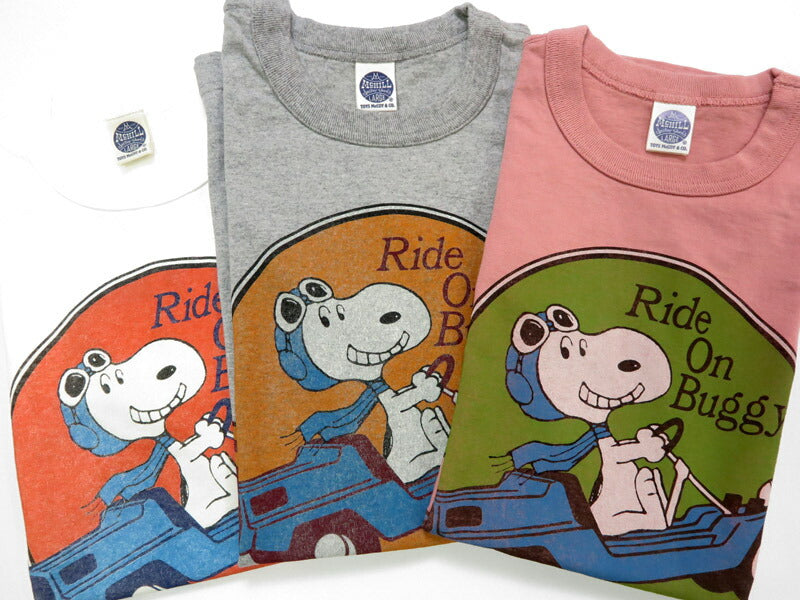 トイズマッコイ TOYSMcCOY  半袖 Tシャツ SNOOPY スヌーピー “RIDE ON BUGGY” TMC2526