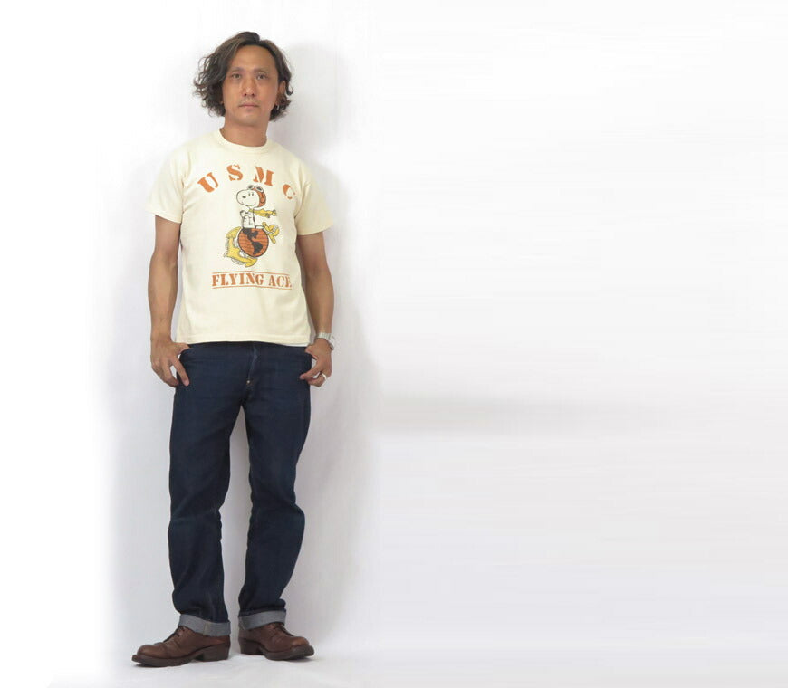 トイズマッコイ TOYSMcCOY 半袖 Tシャツ SNOOPY USMC スヌーピー TMC2527