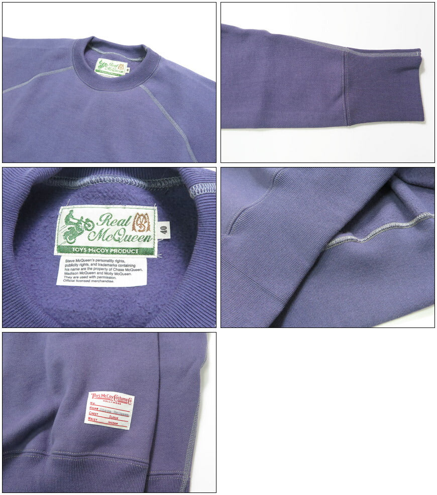 トイズマッコイ TOYS McCOY เสื้อสเวตเตอร์แขนยาวสไตล์รากลางหนัก TMC2541