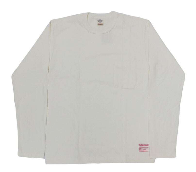 トイズマッコイ TOYS McCOY 長袖 Tシャツ 無地 THE GREAT AMERICAN HERO LONG SLEEVE POCKET TEE  TMC2543