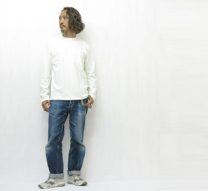 トイズマッコイ TOYS McCOY 長袖 Tシャツ 無地 THE GREAT AMERICAN HERO LONG SLEEVE POCKET TEE  TMC2543